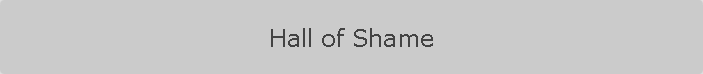 Hall of Shame